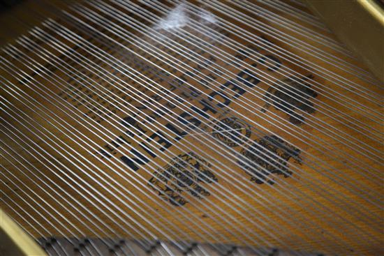 A Bechstein rosewood cased model B boudoir grand piano, c.1904, overall 6ft 8in. x 5ft